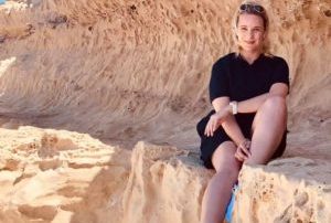 Silva Schwabe im Urlaub