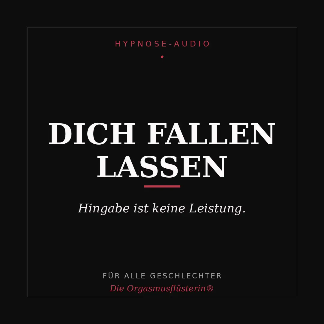 Dich fallen lassen können