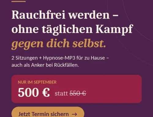 Rauchfrei werden, ohne jeden Tag gegen dich selbst zu kämpfen